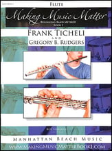 Making Music Matter Flute band method book cover